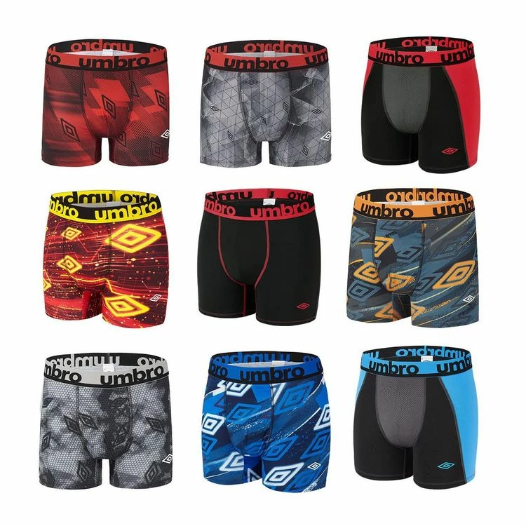 UMBRO Pack Surprise De 6 Boxers Microfibre Homme 3 UMBRO Pack Surprise De 6 Boxers Microfibre Homme