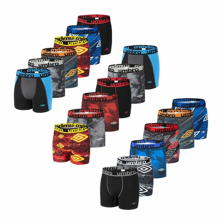 UMBRO Pack Surprise De 6 Boxers Microfibre Homme 5 UMBRO Pack Surprise De 6 Boxers Microfibre Homme – Image 3