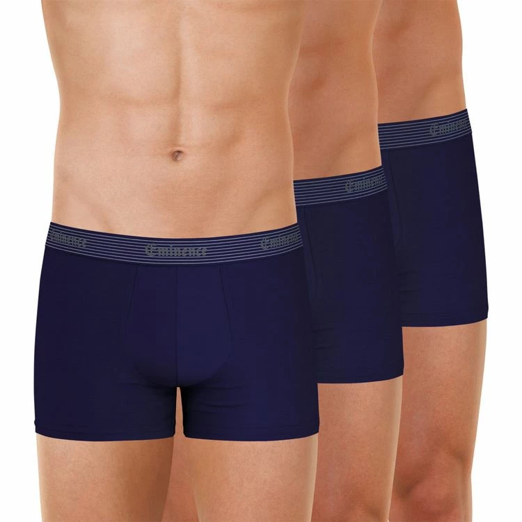 Eminence Lot De 3 Boxers Homme Coton Stretch 3 Eminence Lot De 3 Boxers Homme Coton Stretch