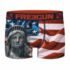FREEGUN Lot De 4 Boxers Homme American Games US -Magasin de vente Relife B2CD 1024