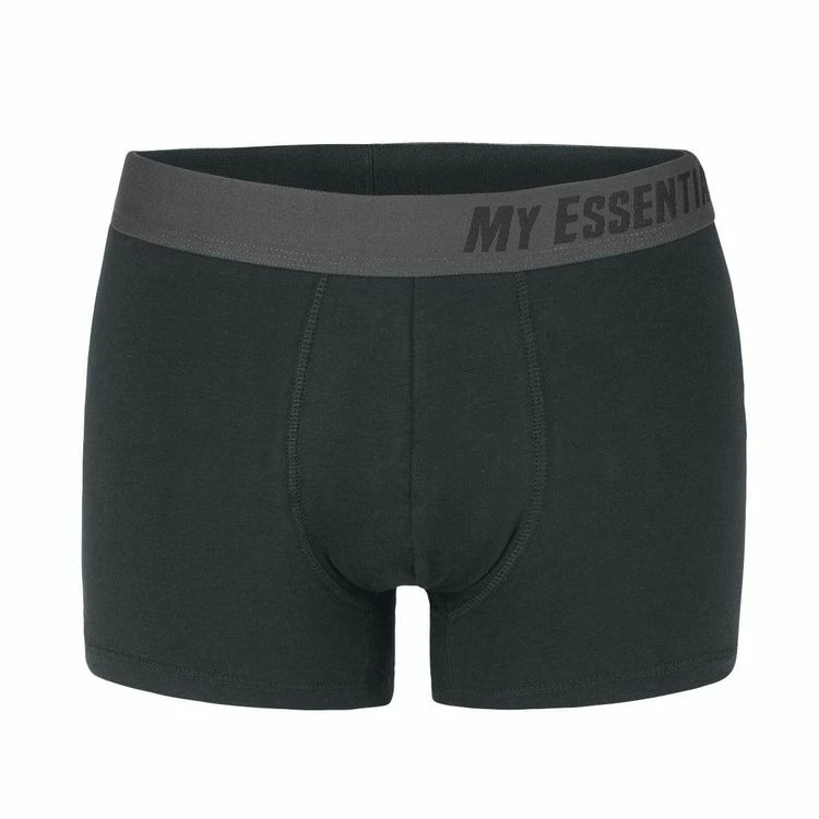 MY ESSENTIAL Lot De 6 Boxers Homme En Coton Bio Uni Gots 5 MY ESSENTIAL Lot De 6 Boxers Homme En Coton Bio Uni Gots – Image 3