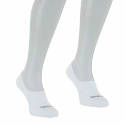 WILSON LOT DE 2 PAIRES DE CHAUSSETTES INVISIBLES WILSON BLANC -Magasin de vente Relife B2CD 1033
