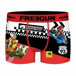 FREEGUN Lot De 4 Boxers Homme Mario Kart Water -Magasin de vente Relife B2CD 1052
