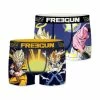 FREEGUN Lot De 2 Boxers Homme Dragon Ball Z