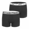 EVERLAST Lot De 2 Boxers Coton Homme Ceinture Brand -Magasin de vente Relife B2CD 1062