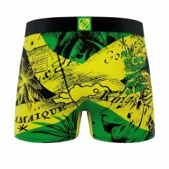 FREEGUN Lot De 4 Boxers Homme Flag & Cities -Magasin de vente Relife B2CD 1100