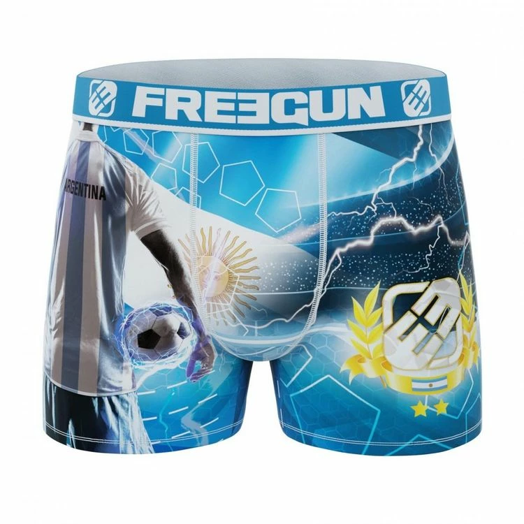 FREEGUN Lot De 4 Boxers Homme Coupe Du Monde 5 FREEGUN Lot De 4 Boxers Homme Coupe Du Monde – Image 3