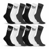 EVERLAST Lot De 12 Paires De Chaussettes Tennis Assorties