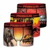 FREEGUN Lot De 3 Boxers Homme Jurassic World -Magasin de vente Relife B2CD 1189