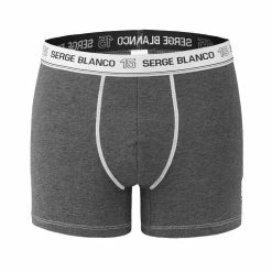SERGE BLANCO Lot De 3 Boxers Serge Blanco Coton Homme Class' -Magasin de vente Relife B2CD 1219