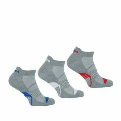 WILSON Lot De 3 Paires De Mi-chaussettes Homme Wilson -Magasin de vente Relife B2CD 1238