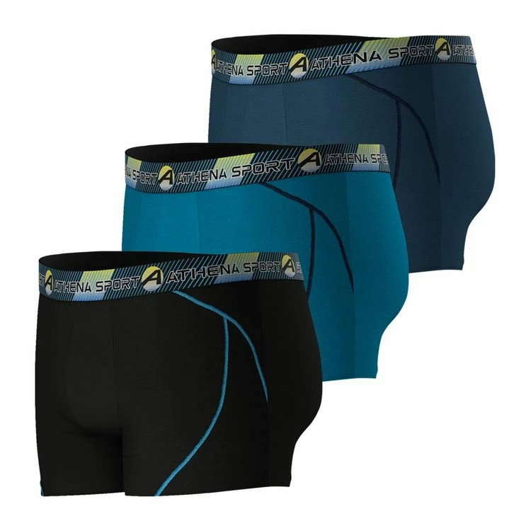 Athena Lot De 3 Boxers Longs Homme Training 5 Athena Lot De 3 Boxers Longs Homme Training – Image 3