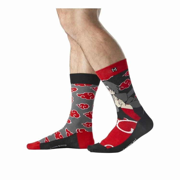 CAPSLAB Paire De Chaussettes De Ville Naruto Shippuden Itachi 4 CAPSLAB Paire De Chaussettes De Ville Naruto Shippuden Itachi – Image 2