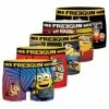 FREEGUN Lot De 5 Boxers Homme Les Minions Despicable Me