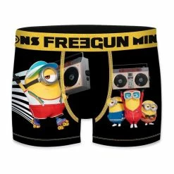 FREEGUN Lot De 5 Boxers Homme Les Minions Despicable Me -Magasin de vente Relife B2CD 1271