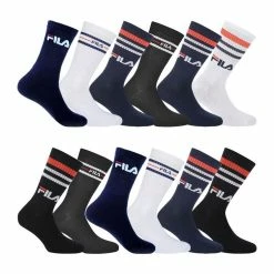 FILA Pack Surprise De 12 Paires De Chaussettes Tennis Homme 7 FILA Pack Surprise De 12 Paires De Chaussettes Tennis Homme -Magasin de vente Relife B2CD 1286