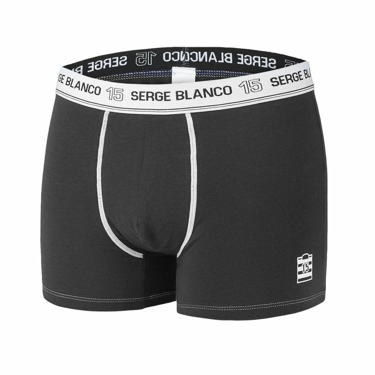 SERGE BLANCO Lot De 4 Boxers Coton Homme Uni 8 SERGE BLANCO Lot De 4 Boxers Coton Homme Uni – Image 6