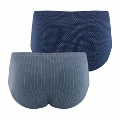 Eminence Lot De 2 Slips Taille Haute Homme Motif -Magasin de vente Relife B2CD 1312