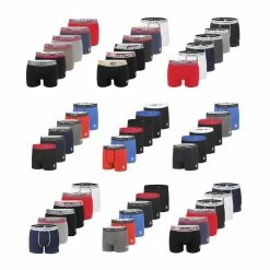 SERGE BLANCO Pack Surprise De 6 Boxers Coton Homme -Magasin de vente Relife B2CD 1321