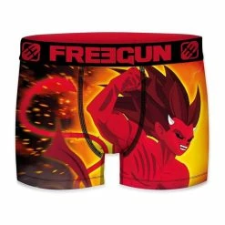 FREEGUN Lot De 3 Boxers Homme Hero Like -Magasin de vente Relife B2CD 1345
