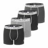 SERGE BLANCO Lot De 4 Boxers Coton Homme Avec Surpiqûres Class -Magasin de vente Relife B2CD 1360