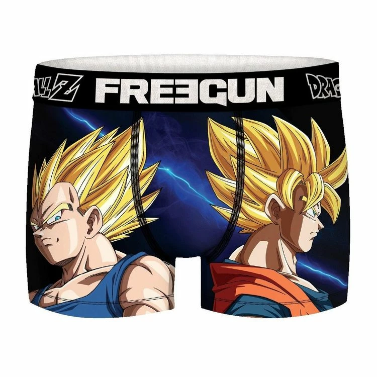 FREEGUN Lot De 4 Boxers Homme Dragon Ball Z 7 FREEGUN Lot De 4 Boxers Homme Dragon Ball Z – Image 5