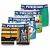 FREEGUN Lot De 4 Boxers Homme Lapins Crétins -Magasin de vente Relife B2CD 1375