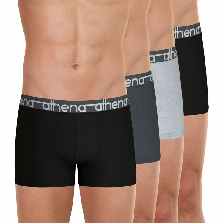 Athena Lot De 4 Boxers Homme Easy Jean 7 Athena Lot De 4 Boxers Homme Easy Jean – Image 5