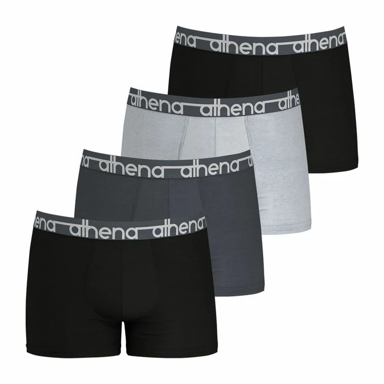Athena Lot De 4 Boxers Homme Easy Jean 8 Athena Lot De 4 Boxers Homme Easy Jean – Image 6