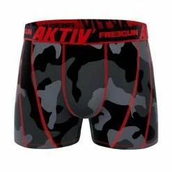 FREEGUN Lot De 6 Boxers Coton Homme AKTIV Sport -Magasin de vente Relife B2CD 1406