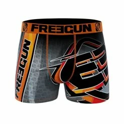 FREEGUN Lot De 5 Boxers Microfibre Homme Racing -Magasin de vente Relife B2CD 1411