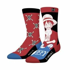 CAPSLAB Paire De Chaussettes De Ville One Piece Luffy