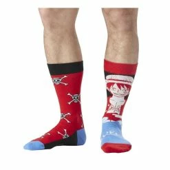 CAPSLAB Paire De Chaussettes De Ville One Piece Luffy -Magasin de vente Relife B2CD 1421