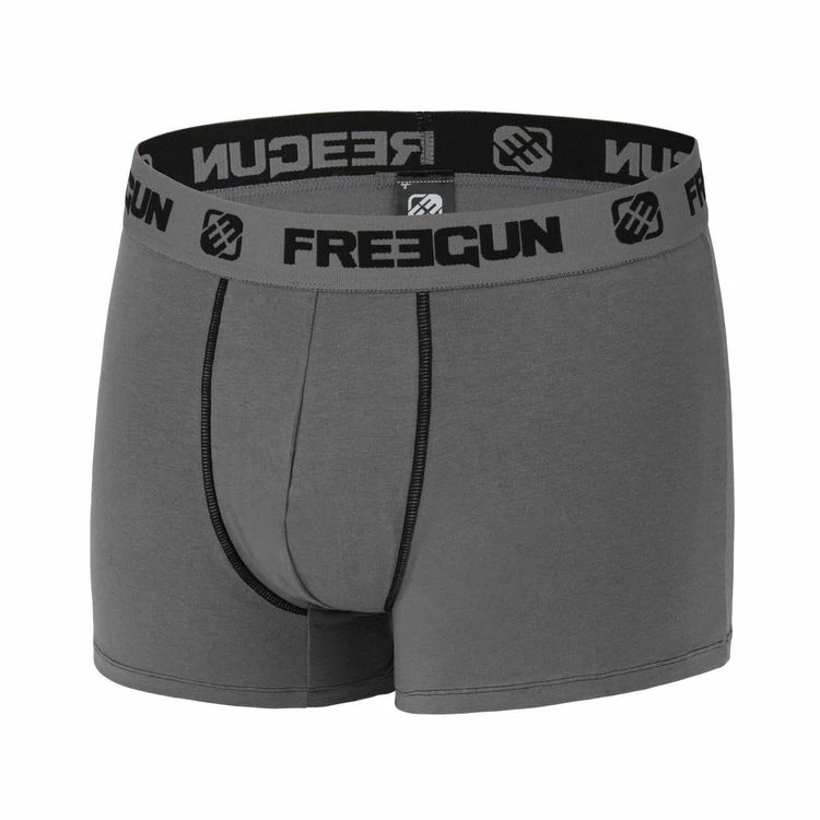 FREEGUN Lot De 6 Boxers Coton Homme Uni 7 FREEGUN Lot De 6 Boxers Coton Homme Uni – Image 5