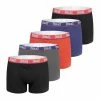 EVERLAST Lot De 5 Boxers Coton Homme Ceinture Brand -Magasin de vente Relife B2CD 1458