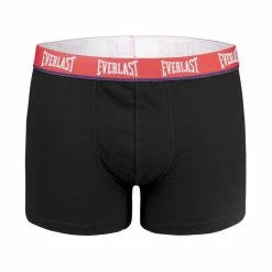 EVERLAST Lot De 5 Boxers Coton Homme Ceinture Brand -Magasin de vente Relife B2CD 1463