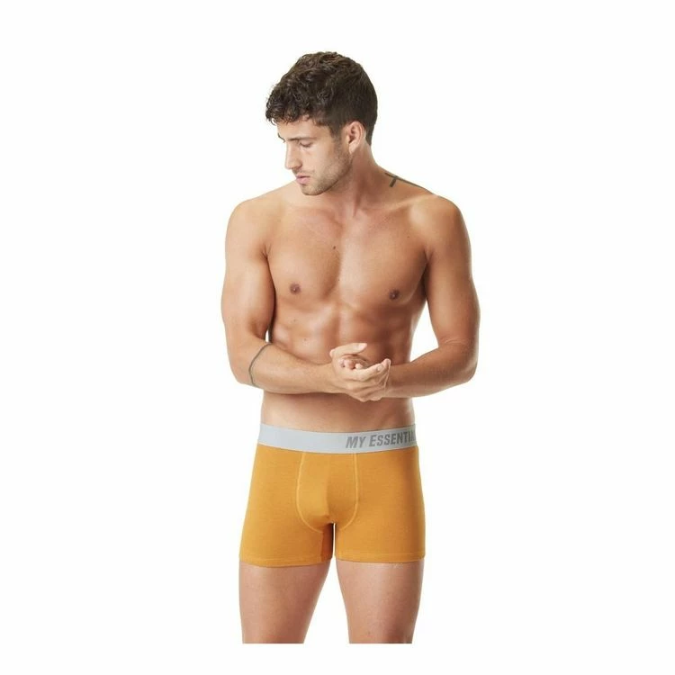 MY ESSENTIAL Lot De 6 Boxers Homme En Coton Bio Uni Gots 5 MY ESSENTIAL Lot De 6 Boxers Homme En Coton Bio Uni Gots – Image 3