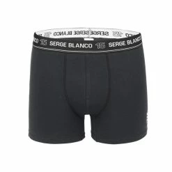 SERGE BLANCO Lot De 4 Boxers Coton Homme Uni -Magasin de vente Relife B2CD 1504