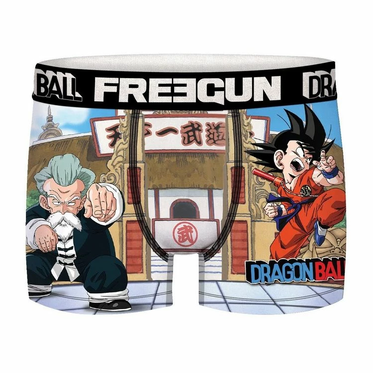 FREEGUN Lot De 3 Boxers Homme Dragon Ball Saiyen 5 FREEGUN Lot De 3 Boxers Homme Dragon Ball Saiyen – Image 3