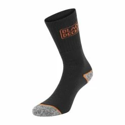 Black & Decker Lot De 6 Paires De Chaussettes Hautes De Travail TEK -Magasin de vente Relife B2CD 1511