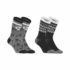 VONDUTCH Lot De 2 Paires Tennis Homme