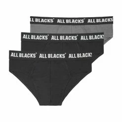 All Blacks Lot De 3 Slips Coton Homme