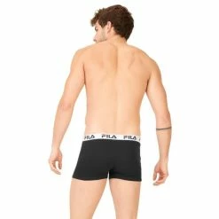FILA Lot De 4 Boxers Coton Homme FU5016 Uni -Magasin de vente Relife B2CD 1567