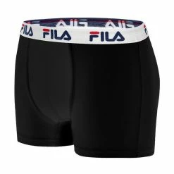 FILA Lot De 4 Boxers Coton Homme FU5016 Uni -Magasin de vente Relife B2CD 1569