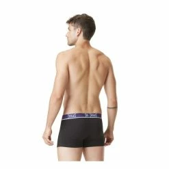 EVERLAST Lot De 4 Boxers Coton Homme Ceinture Brand -Magasin de vente Relife B2CD 1577