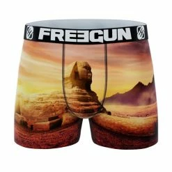 FREEGUN Lot De 6 Boxers Homme Landscape -Magasin de vente Relife B2CD 1583