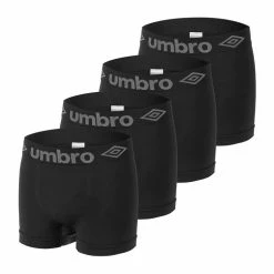 UMBRO Lot De 4 Boxers Homme Sans Couture