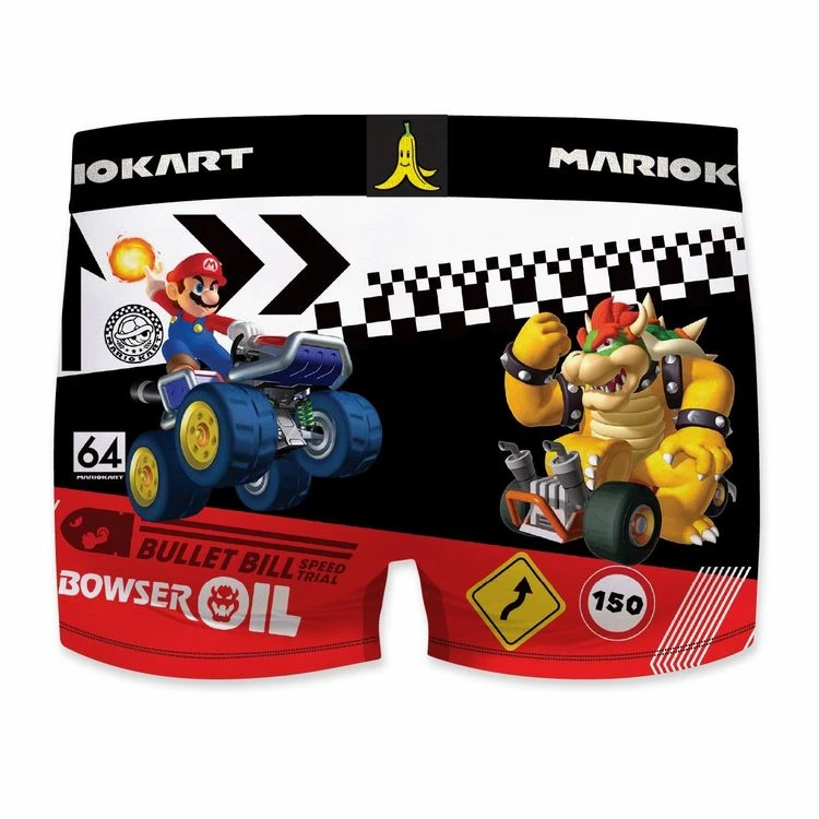 FREEGUN Lot De 3 Boxers Homme Mario Kart 8 FREEGUN Lot De 3 Boxers Homme Mario Kart – Image 6
