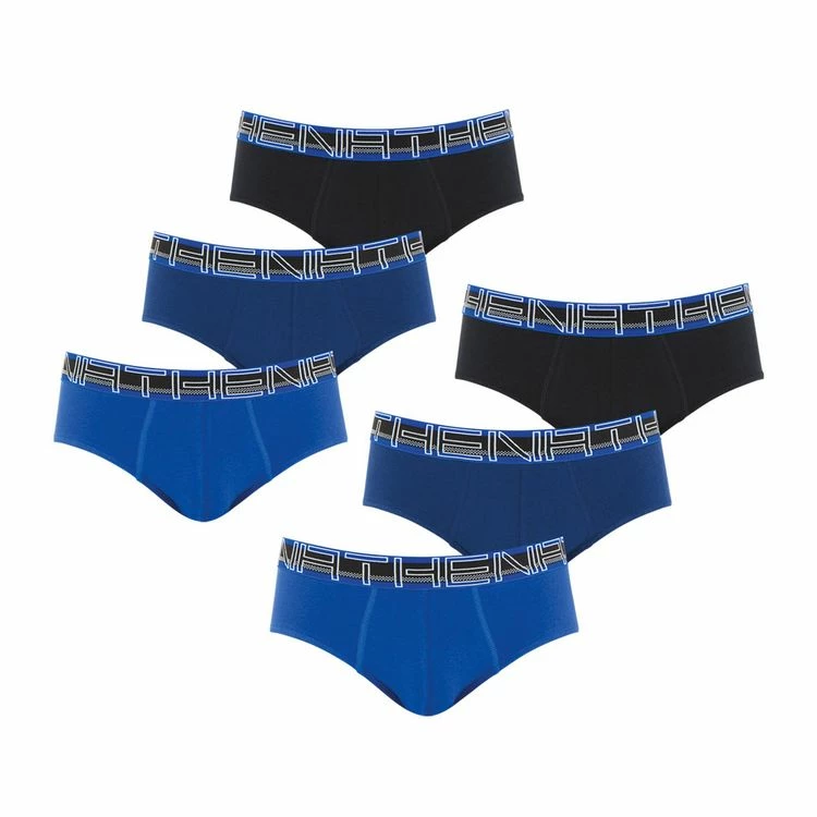 Athena Lot De 6 Slips Homme Full Stretch 3 Athena Lot De 6 Slips Homme Full Stretch