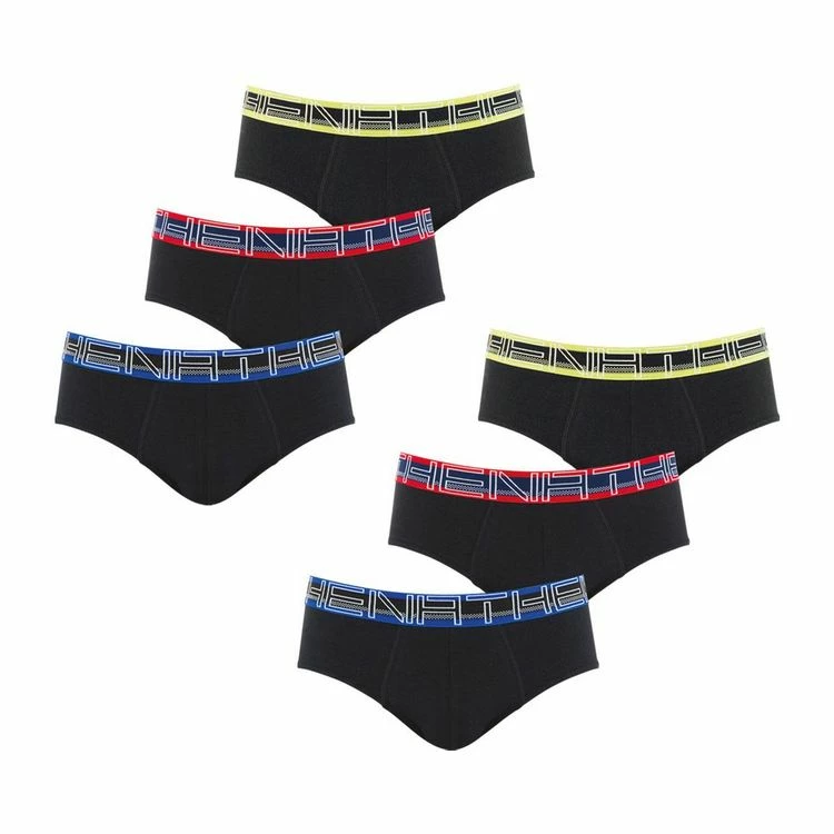 Athena Lot De 6 Slips Homme Full Stretch 5 Athena Lot De 6 Slips Homme Full Stretch – Image 3